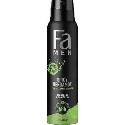 Retur ușor Deodorant spray FA Spicy Bergamot, 150 ml