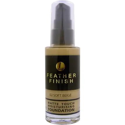 Fond de ten Mayfair Feather Finish Matte Touch 02 Soft Beige, 30ml Cel mai vândut