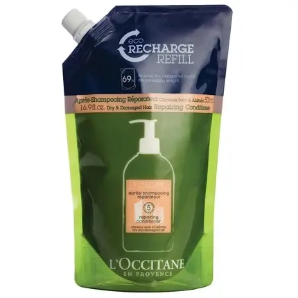 Promoție Condiționator L‘Occitane Eco-Recharge Refill Aromachologie Repair 500ml verde