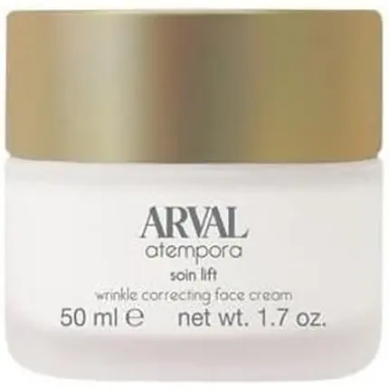 Reducere Cremă facială anti-îmbătrânire, Arval Atempora Soin Lift, 50 ml, alb și auriu