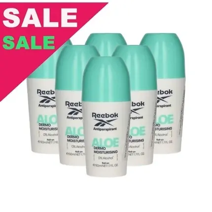 Livrare rapidă Deodorant Roll-on Reebok Aloe Moisturizing, culoare verde mentă, capacitate 50 ml