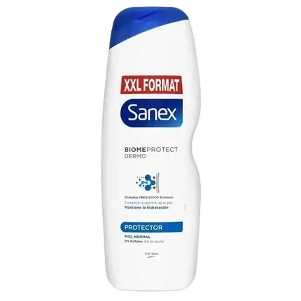 Promoție Gel de Duș Sanex BioMe Protect Dermo, 850ml, Culoare alb-albastru