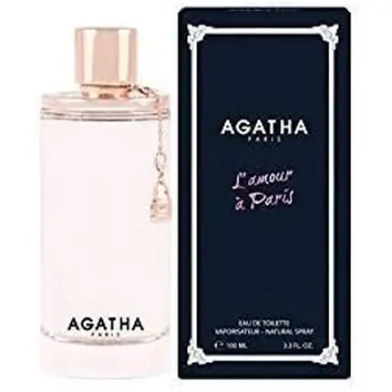 Eau de Toilette Agatha Paris, L‘amour à Paris, roz, 100ml Reduceri