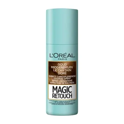 Retur ușor Spray acoperire rădăcini, L‘Oréal Paris, Magic Retouch, șaten auriu