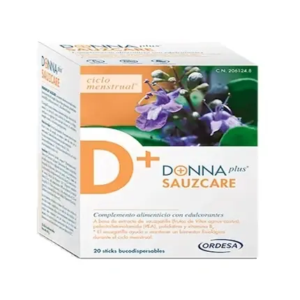 Complement alimentar Ordesa Donna Plus Sauzcare, ciclu menstrual, 20 stick-uri Reducere de preț