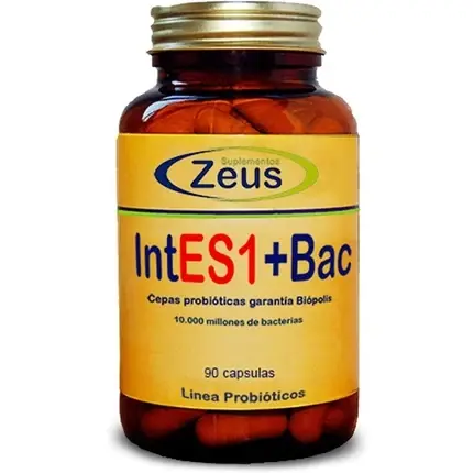 Comandă acum Supliment probiotic Zeus IntES1+Bac, 90 capsule, format standard
