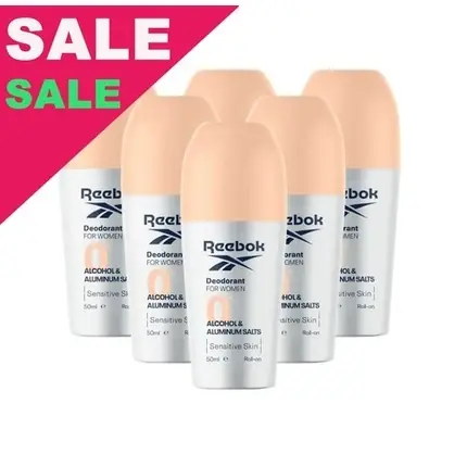 Ofertă exclusivă Deodorant Roll-On Reebok pentru Piele Sensibilă Femei, 50ml