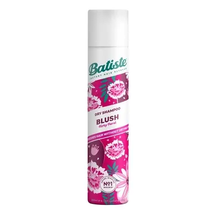 Ofertă de sezon Batiste Dry Shampoo Blush, Parfum de păr, Arome florale roz