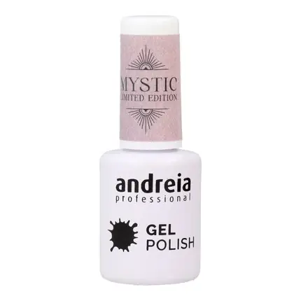Gel Polish Andreia, MS2 Mystic Edition 105ml, Roz pal cu efect glitter Discount