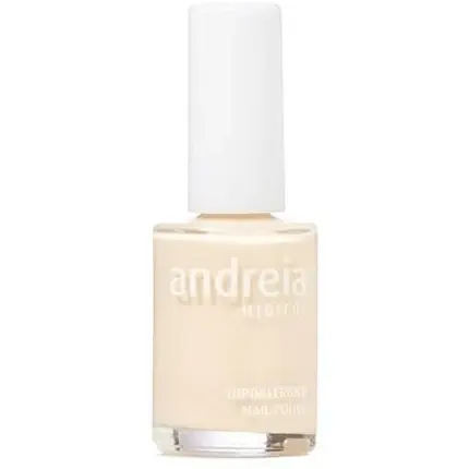 Smalt unghii, Andreia, Hypoallergenic Nail Polish, crem alb Discount