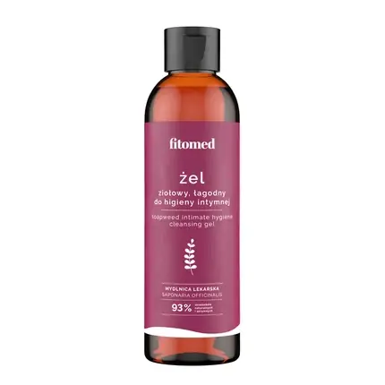 Discount Gel de igienă intimă, Fitomed, Herbal Gel Soapwort, 200g, culoare roz