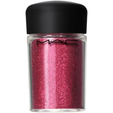Chilipir Ruj lichid, MAC, Glitter Brilliants Ruby, culoare roz intens, capac negru, 4.5g