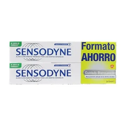 Livrare rapidă Dentifrice Sensodyne Whitening Care, 2x75ml, Alb