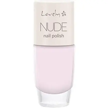 Ofertă de sezon Lac de unghii Lovely, Nude, culoare roz pal, capac crem