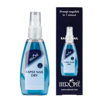 Rapid Nail Dry Spray, Herome, 80ml, albastru, uscare rapidă unghii Reducere de preț