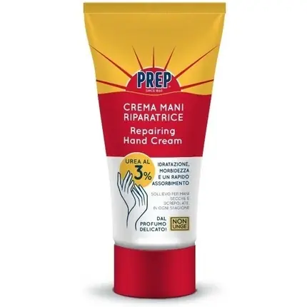 Cel mai vândut Prep, Cremă de Mâini Reparatoare, 75ml, Culoare galben-roșu