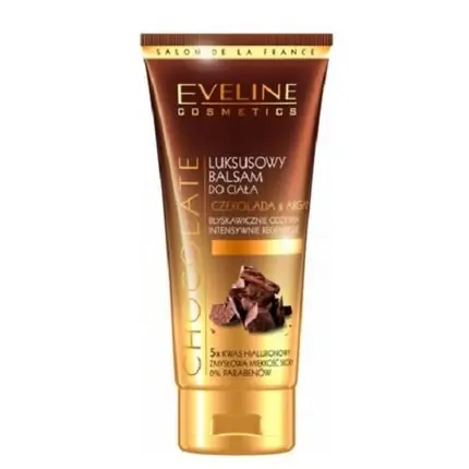 Cumpărături sigure Balsam pentru corp Eveline Cosmetics Chocolate Luxury Body Balm Cacao Argan 200ml