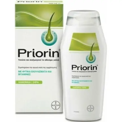 Șampon Priorin pentru păr uscat, 200 ml, alb Cumpără acum