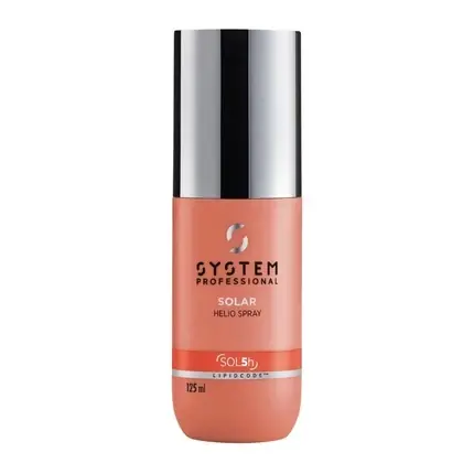 Plată securizată Spray de protecție solară Wella SP System Professional SOLAR Helio Spray 125ml portocaliu