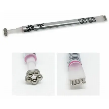Mai ieftin Perie Artă Unghii Magnetice, Estrosa Mphair 7568, cu capete diverse, argintie