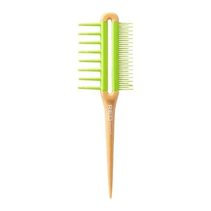 Ofertă Pieptene, Kiss, Triple Multi-Function, verde