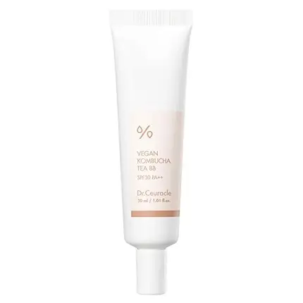 Reducere Cremă BB Dr.Ceuracle Vegan Kombucha Tea, SPF 30 PA++, 30 ml