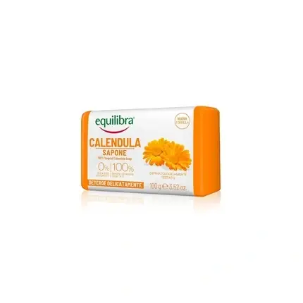 Săpun de corp Equilibra Calendula, cu ulei de măsline, 100g Preferatul clienților