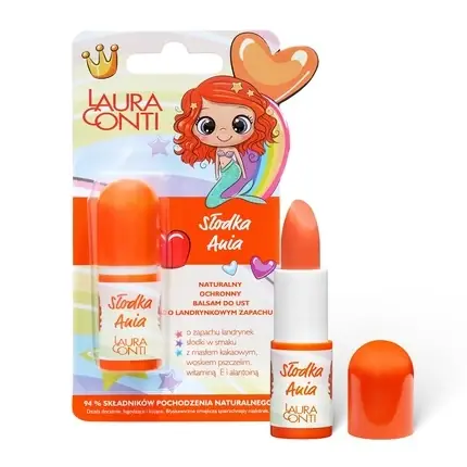 Balsam pentru buze Laura Conti Sweet Ania cu aromă de bomboane 3.8g Preferatul clienților