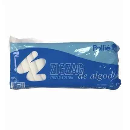 Discuri de Bumbac Zigzag, Albe, 100g Discount