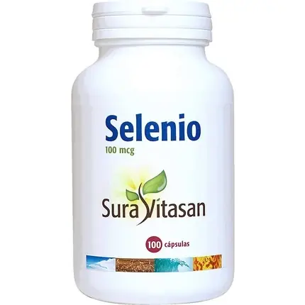 Supliment alimentar Sura Vitasan Selenio Chelat 100 mcg, 100 capsule Preț promoțional