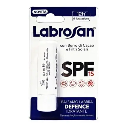 Balsam de buze hidratant Labrosan Defence SPF15 5.5ml Premium
