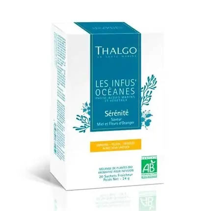 Cumpărături sigure Thalgo Les Infus‘Océanes Sérénité, Tratament facial, 20 plicuri