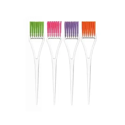Cel mai vândut Eurostil Classic Color Tint Small Brush, perie pentru vopsit, plastic transparent, mărime mică