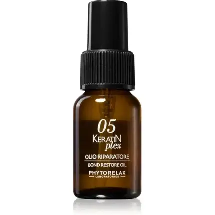 Phytorelax Keratin Plex, Ulei de păr reparator, cu efect de mătase, 30ml Ultima șansă