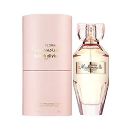 Disponibil imediat Parfum Franck Olivier Mademoiselle Floral, Esență Florală pentru Femei, Culoare Roz Pal