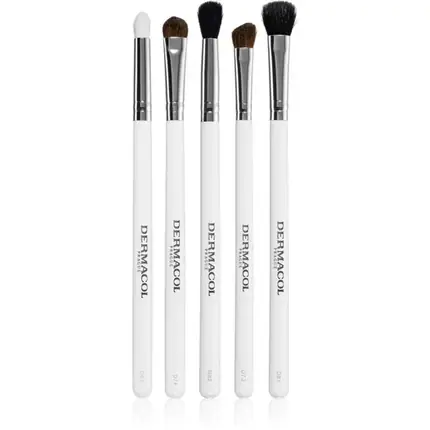 Set perii machiaj ochi Dermacol Master Brush 5 bucăți Reducere specială