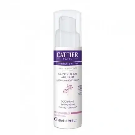 Cremă de zi Cattier Paris pentru piele sensibilă, 50ml Preț redus