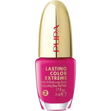 Cel mai vândut Smalt pentru unghii Pupa Lasting Color Extreme 021 Raspberry, 5ml