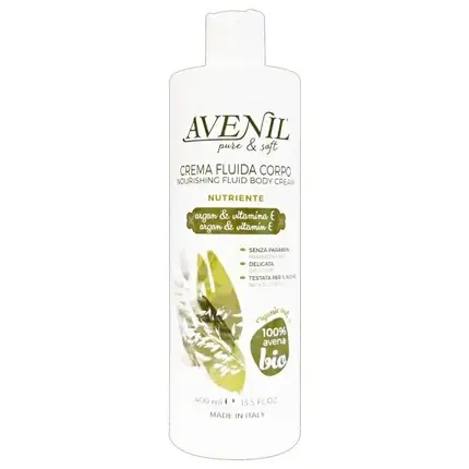 Crema Corporală Avenil 400ml - Hrănitoare, Fără Parafină Ofertă de sezon