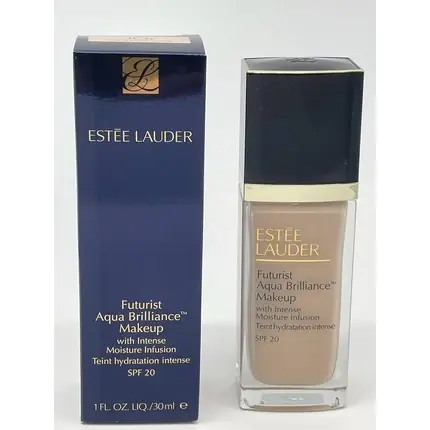 Lichidare de stoc Fundă Estée Lauder, Futurist Aqua Brilliance Makeup SPF 20, No. 1C0 Cool Porcelain, 30ml
