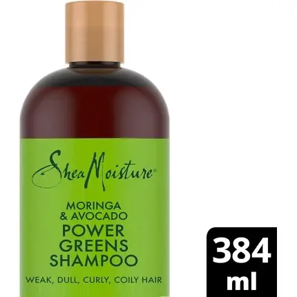 Expediere rapidă Șampon SheaMoisture Moringa & Avocado Power Greens, 384ml