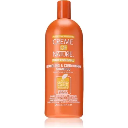 Reducere de preț Șampon Cremă de Natură Profesional, Detangling & Conditioning, 946ml, Alb