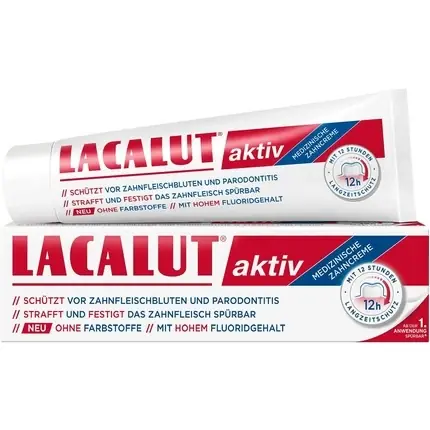 Promoție Lacalut Aktiv - Pastă de dinți cu fluor, 100ml