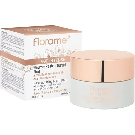 Crema de noapte Florame Age Intense Restructurantă cu Uleiuri Esențiale Bio și Orhidee Ofertă
