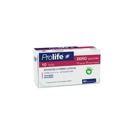 Super ofertă Integrator de fermenti lactici, Zeta Farmaceutici, Prolife 10 Billion, fără zaharuri, cutie 10 capsule