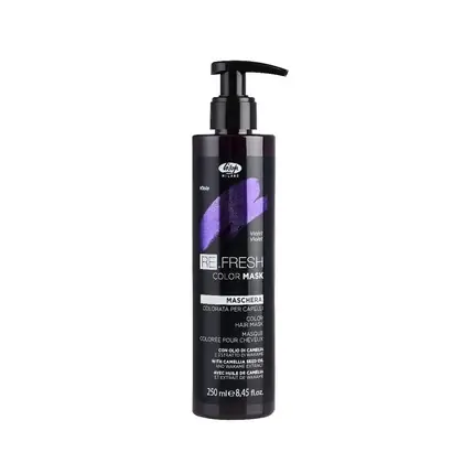 Discount Mască pentru păr, Lisap Refresh Color Mask, violet, 250ml