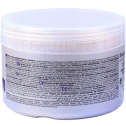 Mască de păr Stapiz Sleek Line Violet Blonde Pearl și Violet, 250ml Premium