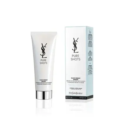 Reducere extra Cremă de curățare spumantă Yves Saint Laurent Pure Shots, 125ml