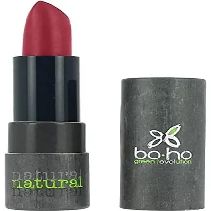 Popular Ruj Boho Green Revolution, model Tulip 106, culoare roșie, 3.5g, ambalaj ecologic