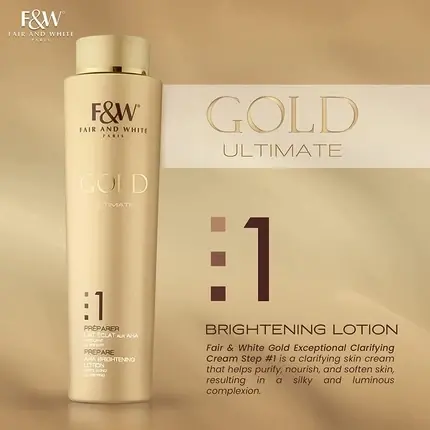 Lotion Corp Fair & White Gold Ultimate AHA Brightening Lotion, 476g Cumpără acum